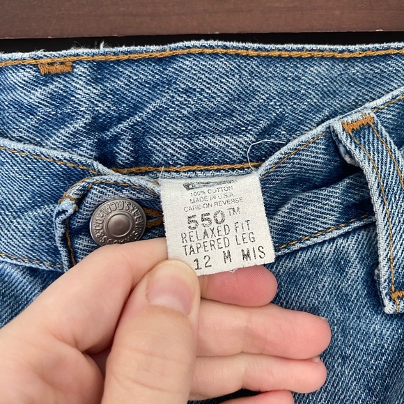 Levi’s Vintage 550 Jeans Relaxed Fit Tapered Leg - Picture 9 of 9
